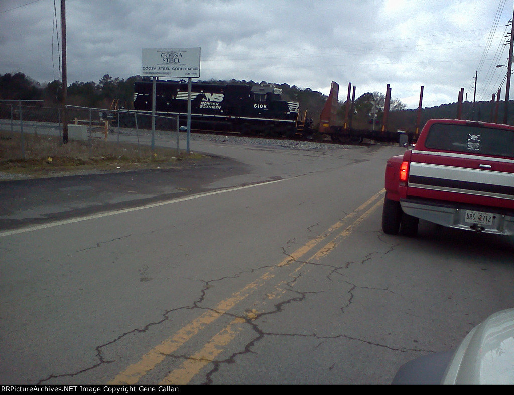 NS 6105 leads a local by Coosa Steel 